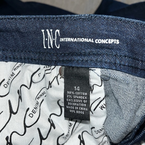 INTERNATIONAL CONCEPTS INC Skinny Leg Regular Fit Jeans Size 14 - Picture 7 of 7